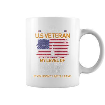 Veterans Dayi'm A Grumpy Old Us Veteran Cool Coffee Mug - Monsterry