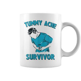 Vintage Tummy Ache Survivor Coffee Mug - Monsterry