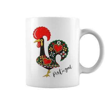 Galo De Barcelos Portuguese Rooster Coffee Mug - Monsterry AU