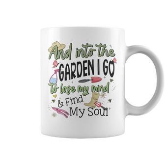Into Gardens I Go Gardening Gardener Graphic Coffee Mug - Monsterry UK