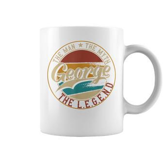 George The Man The Myth The Legend Coffee Mug - Monsterry UK