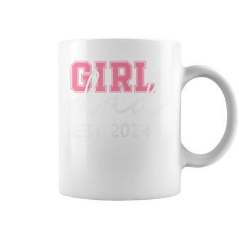 Girl Dad Fathers Day Daddy And Daughter Baby Expect Coffee Mug - Monsterry DE