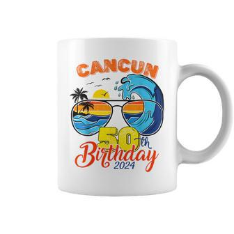 Girls Trip Cancun 2024 Vacation Cancun 50Th Birthday Squad Coffee Mug | Mazezy