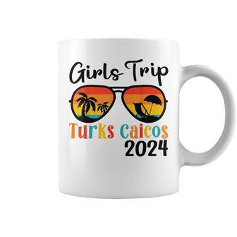 Girls Trip Turks Caicos 2024 Girls Travel Vacation Matching Coffee Mug | Mazezy