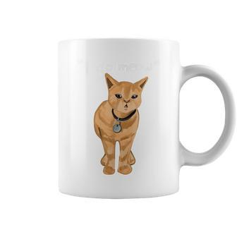 I Go Meow Cat Meme Cute Singing Cat Meme Coffee Mug - Monsterry