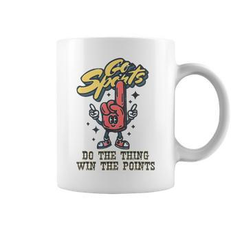 Go Sports Do The Things Win The Points Hooray Sports Coffee Mug - Thegiftio UK