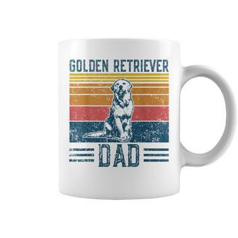 Golden Dad Vintage Golden Retriever Dad Tassen - Seseable