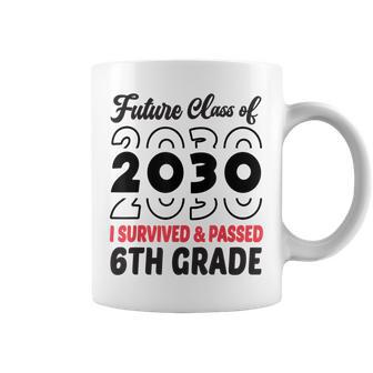 Graduation 2024 Future Class Of 2030 6Th Grade Coffee Mug - Monsterry CA