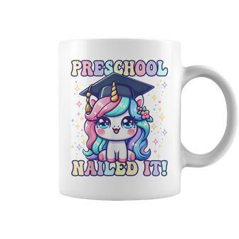 Graduation Preschool Unicorn Nailed It Pre-K Girls Grad Coffee Mug - Monsterry CA