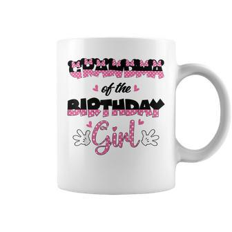 Grandma Of The Birthday Girl Mouse Family Matching Coffee Mug - Monsterry CA