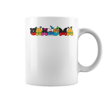 Grandma Of The Birthday Girl Mouse Family Matching Coffee Mug - Seseable
