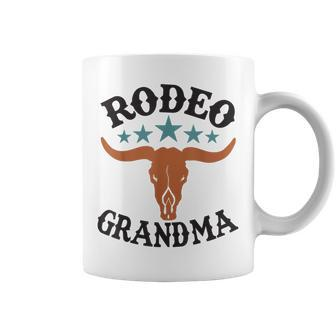 Grandma First Birthday Cowboy Western Rodeo Party Matching Coffee Mug - Seseable