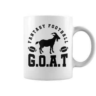 Greatest Fantasy Football Of All Time GOAT T Coffee Mug - Monsterry UK