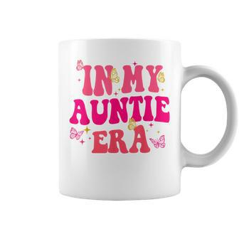 Groovy In My Auntie Era Baby Announcement Aunt Mother's Day Coffee Mug | Mazezy DE