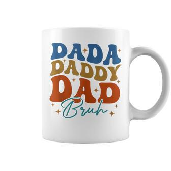 Groovy Dada Daddy Dad Bruh Fathers Day Coffee Mug - Seseable