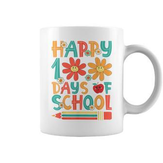 Groovy Happy 100 Days Of School Teacher Student 100Th Day Coffee Mug - Monsterry AU