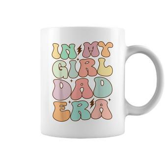 Groovy Retro In My Girl Dad Era Coffee Mug | Mazezy CA