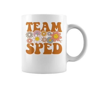 Groovy Squad Team Sped Retro Special Education Ed Teacher Coffee Mug - Monsterry CA