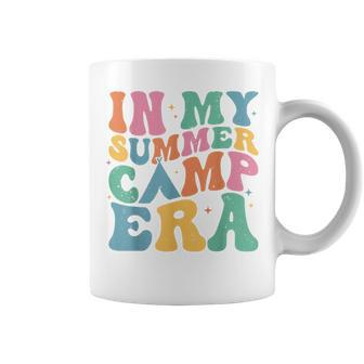 Groovy In My Summer Camp Era Retro Summer Camper Women Coffee Mug - Seseable