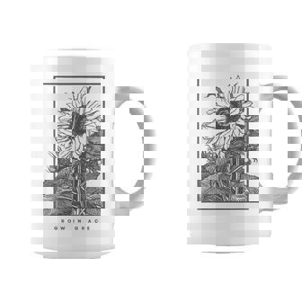 Grow In Grace Christian Sunflower Coffee Mug - Seseable