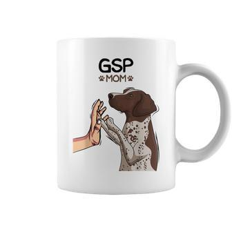 Gsp Mom German Shorthaired Pointer Dog Girls Women Coffee Mug - Thegiftio UK