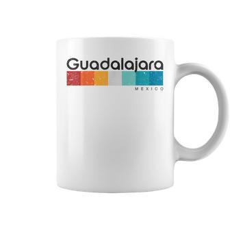 Guadalajara Mexico Retro Style Vintage Coffee Mug - Monsterry AU