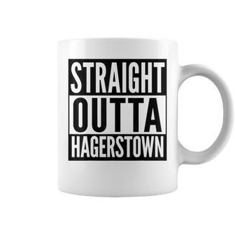 Hagerstown Straight Outta College University Alumni Coffee Mug | Crazezy AU
