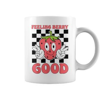 Happy Feeling Berry Good Toddler Cute Strawberry Fruit Lover Coffee Mug - Thegiftio UK
