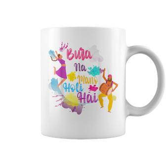 Happy Holi Hindu Men Coffee Mug - Seseable