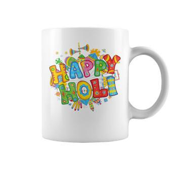 Happy Holi T Festival Colors India Hindu Kid Coffee Mug | Mazezy AU
