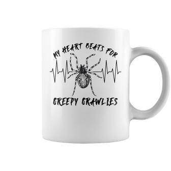 My Heart Beats For Big Creepy Crawlies Big Spider Coffee Mug - Monsterry