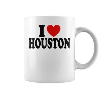 I Heart Love Houston Coffee Mug | Mazezy
