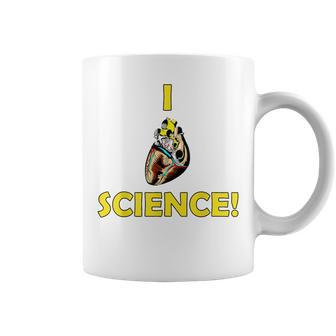 I Heart Science Love Teacher Nerd Meme Human Coffee Mug - Monsterry UK