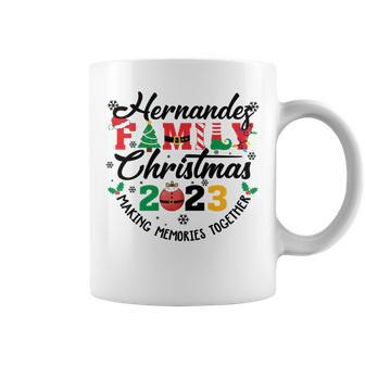 Hernandez Family Name Christmas Matching Surname Xmas Coffee Mug - Seseable