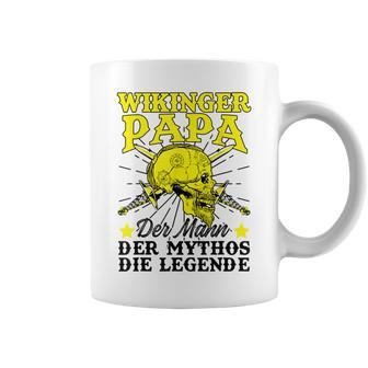 Herren Wikinger Papaateratertag Mann Mythos Legendeiking Tassen - Geschenkecke