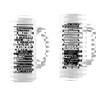 Hip Hop Artists Cassettes De Rap Old School Taza de café - Regaloses