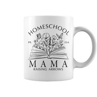 Homeschool Mama Raising Arrows Christian Mother's Day Coffee Mug | Mazezy DE
