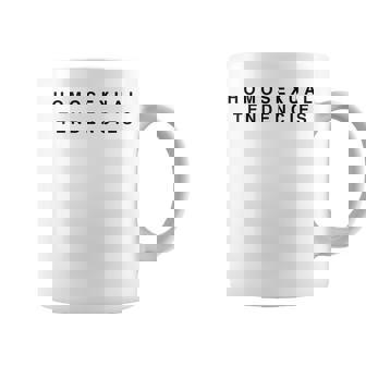 Homosexual Tendencies Gay Pride Lesbian Lgbt Coffee Mug - Seseable