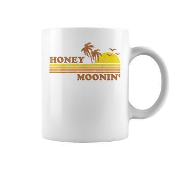 Honey Moonin Beach Honeymoon Vacation Couples Coffee Mug - Monsterry