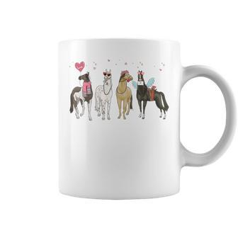Horse Valentine's Day Horse Lover Horse Mom Coffee Mug - Monsterry