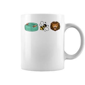 Hose Bee Lion Hidden Message Women Coffee Mug - Monsterry CA