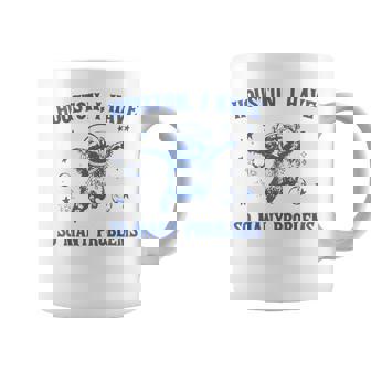 Houston I Have So Many Problems Raccon Coffee Mug | Mazezy