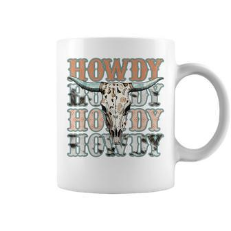 Howdy Southern Western Girl Country Rodeo Cowgirl Vintage Coffee Mug - Thegiftio UK