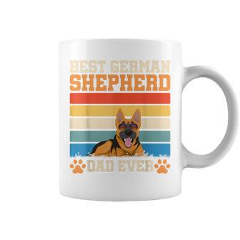 Hunde Papaatertag Geschenk Retro Deutscher Schäferhund Tassen - Geschenkecke