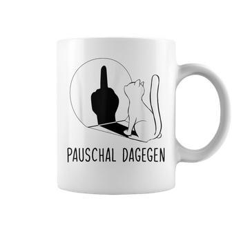 Ich Muss Gar Nix Cat Pauschal Daggen Tassen - Seseable