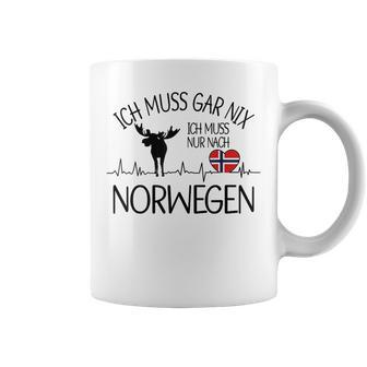 Ich Muss Nur Nach Norwegian Ich Muss Gar Nix Gray S Tassen - Seseable