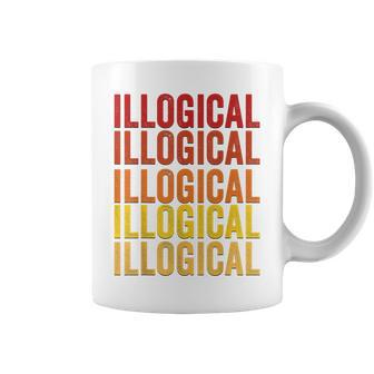 Illogical Definition Illogical Coffee Mug - Monsterry CA