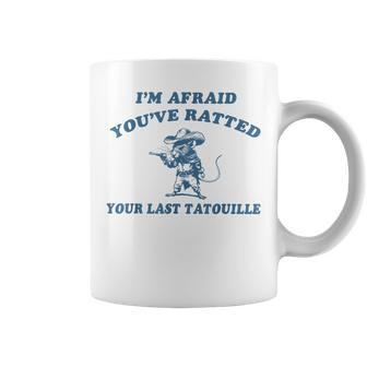 I'm Afraid You've Ratted Your Last Tatouille Mouse Cowboy Coffee Mug - Monsterry DE