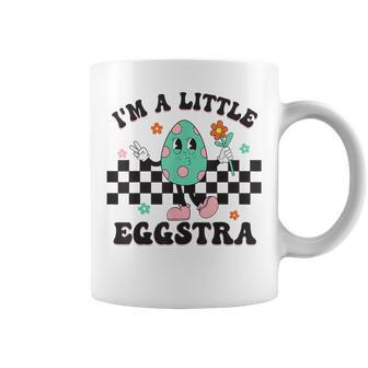 I'm A Little Eggstra Cute Bunny Eggs Happy Easter Day Coffee Mug - Seseable