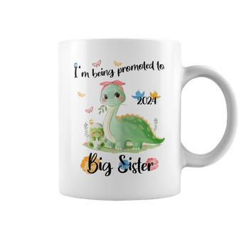 I'm Being Promoted To Big Sister 2024 Coffee Mug - Monsterry CA
